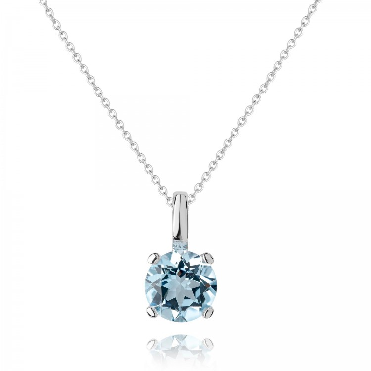 Златно колие  Blue Topaz - My First Diamond